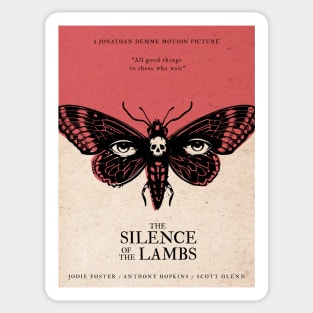 Silence of the lambs Sticker
